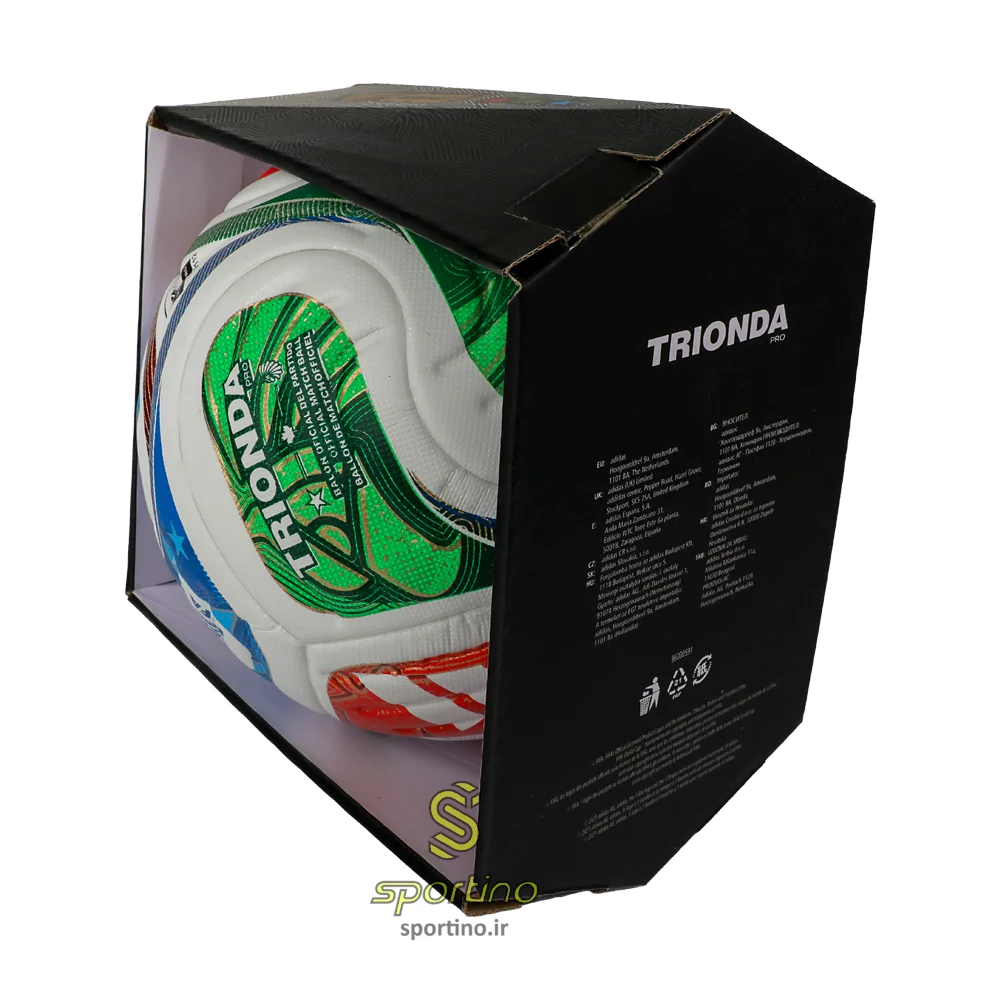 توپ فوتبال چرمی جام جهانی 2026 trionda