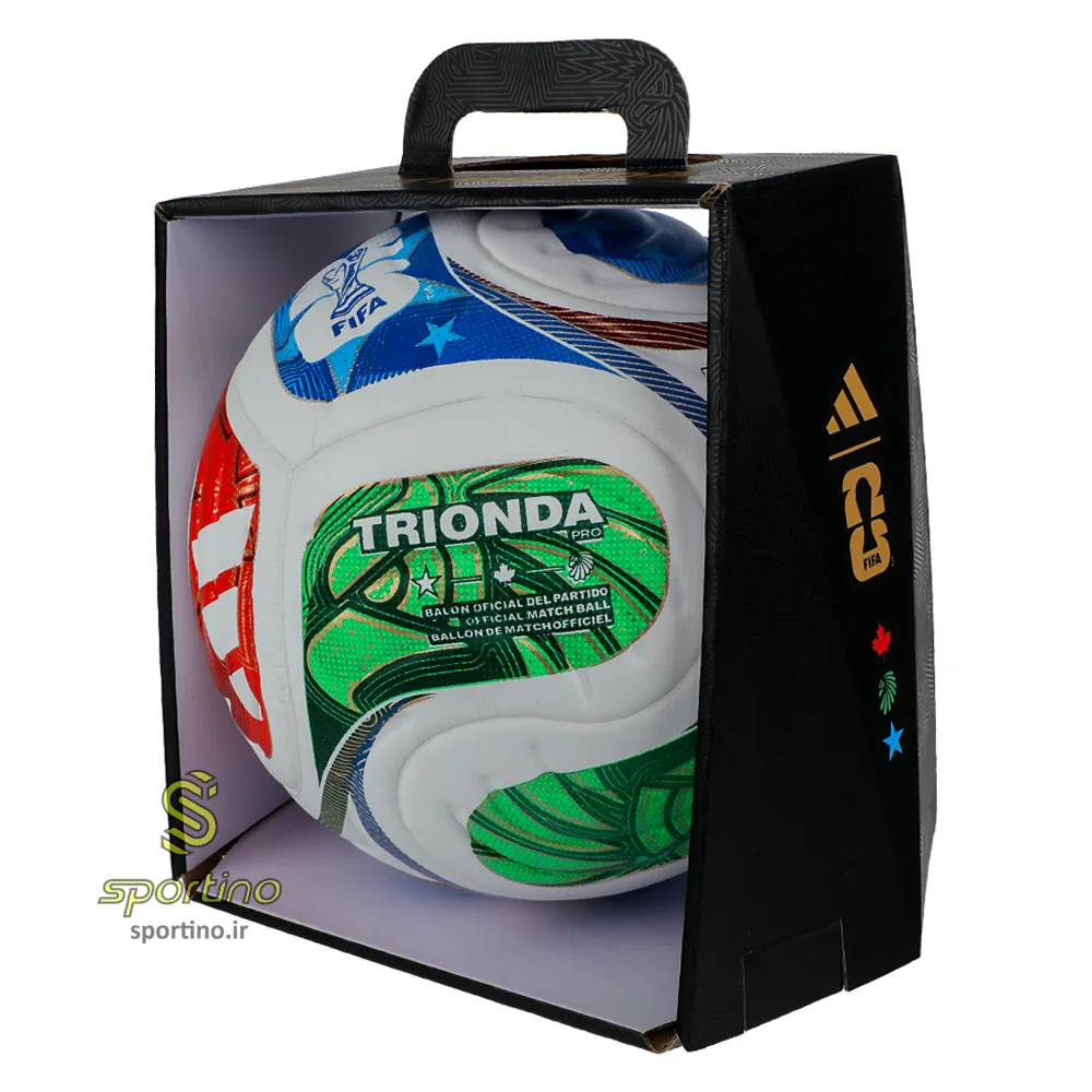 توپ فوتبال چرمی جام جهانی 2026 trionda