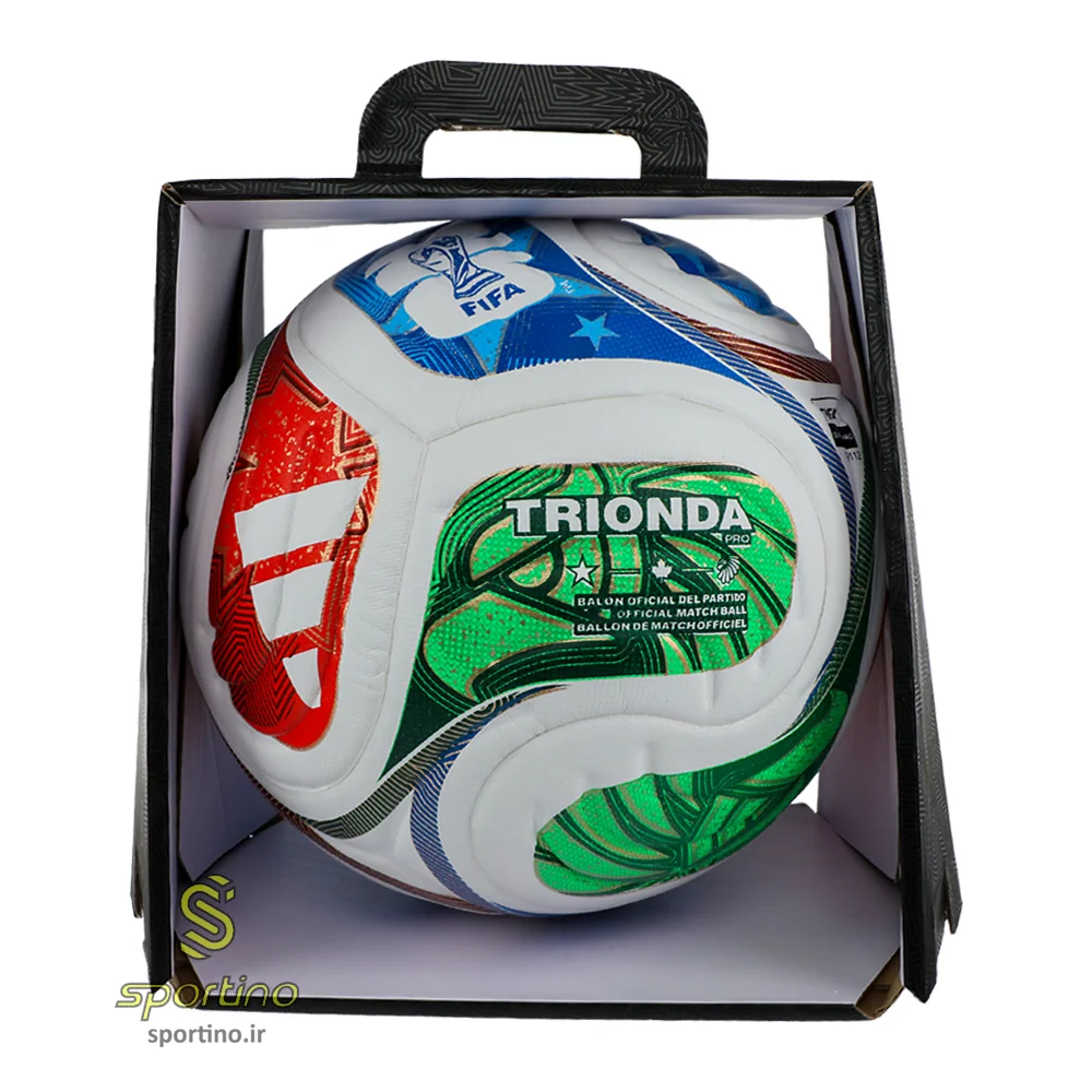 توپ فوتبال چرمی جام جهانی 2026 trionda
