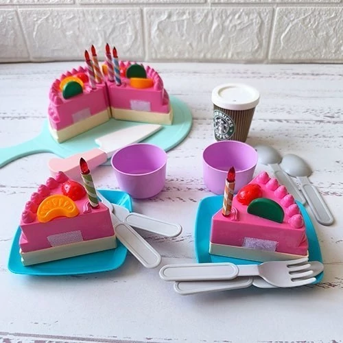 اسباب بازی کیک برشی 38 قطعه کد 1123