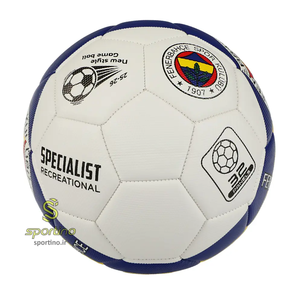 توپ فوتبال چرمی فنر باغچه سایز 5
