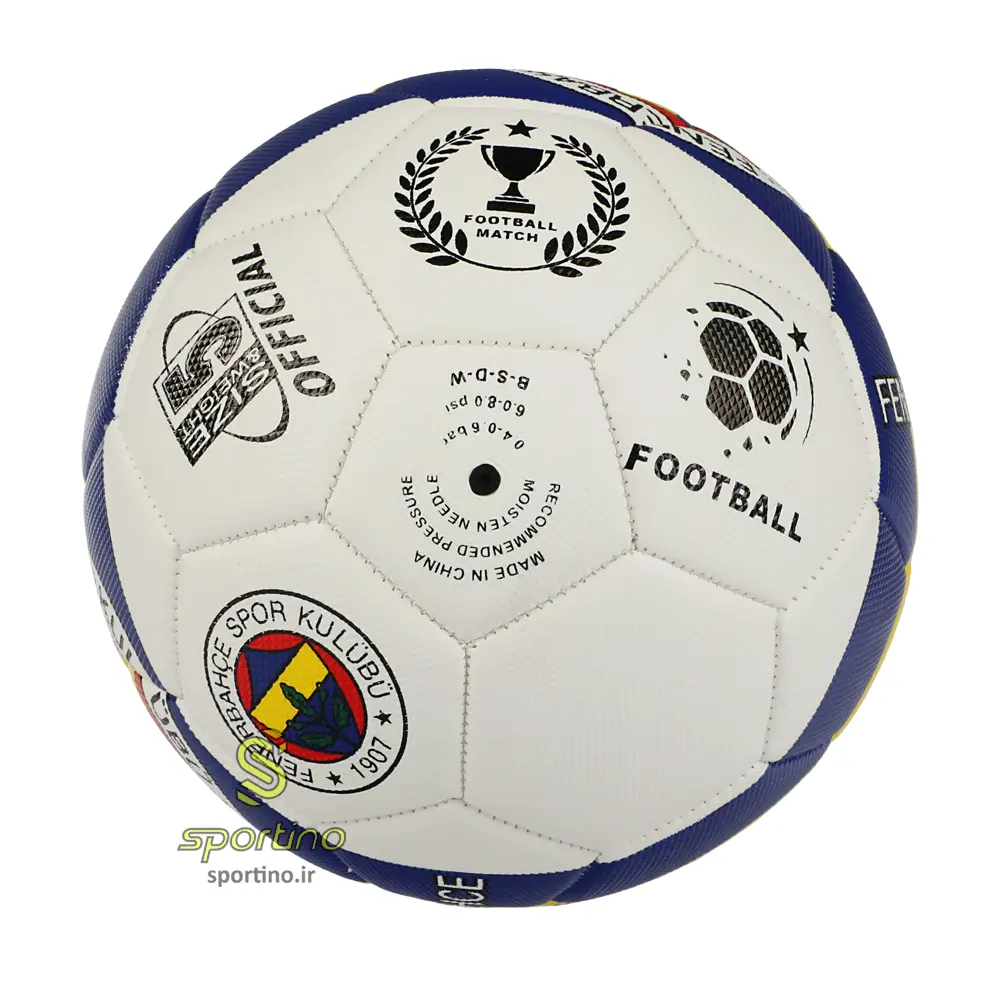 توپ فوتبال چرمی فنر باغچه سایز 5