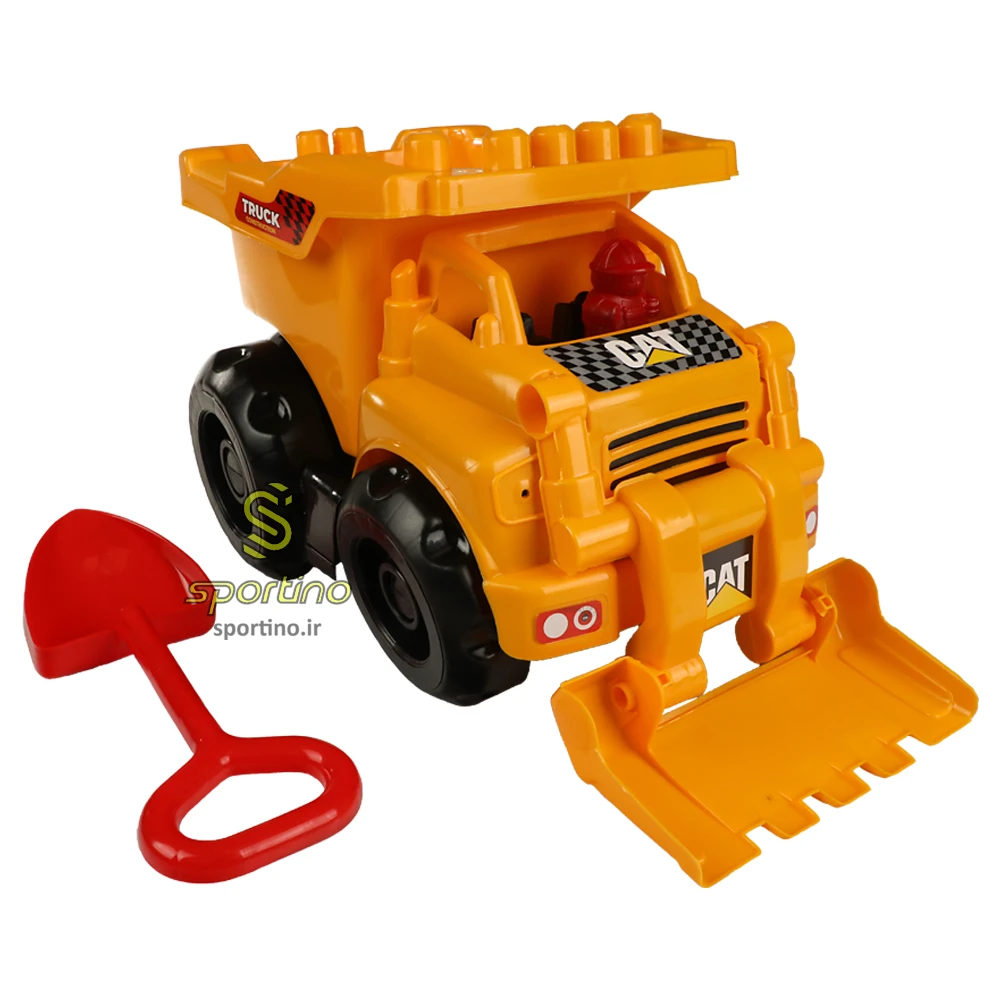 اسباب بازی کامیون معدن برف روب