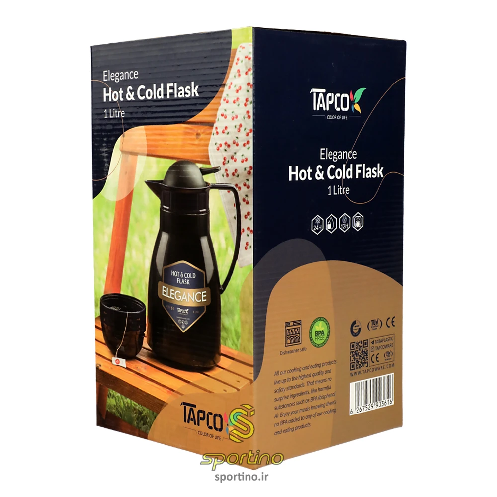 فلاسک تاپکو مدل الگانس گنجایش یک لیتر