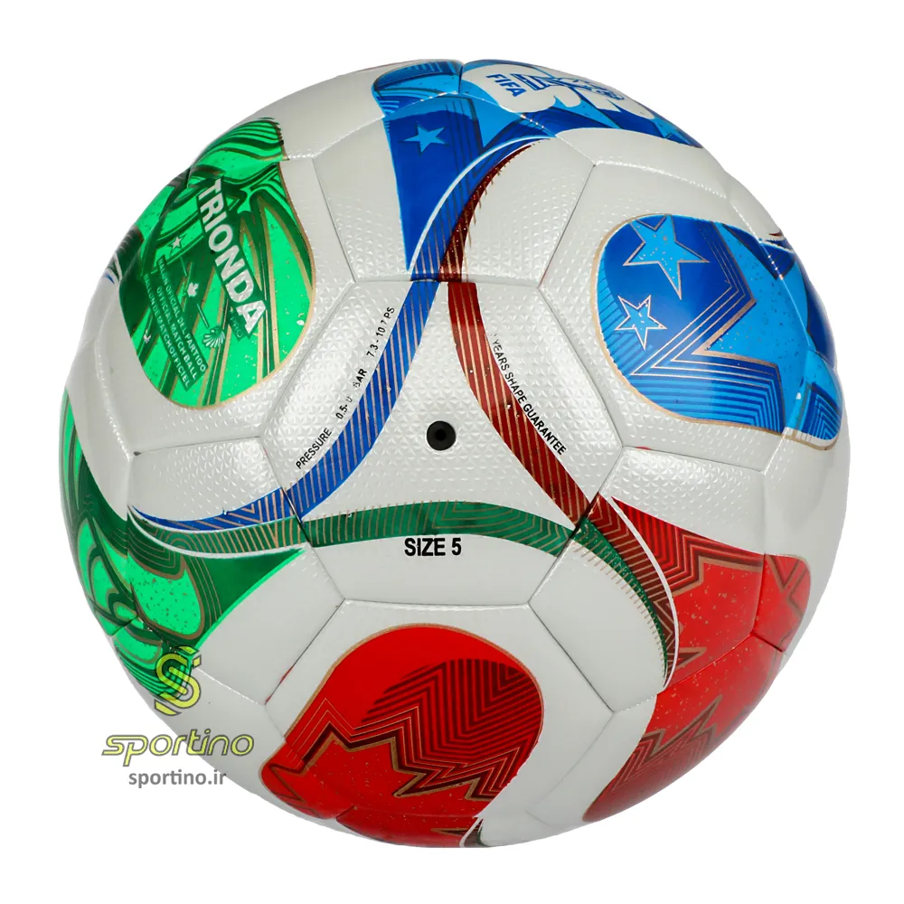 توپ فوتبال چرمی 32 پنل trionda 2026