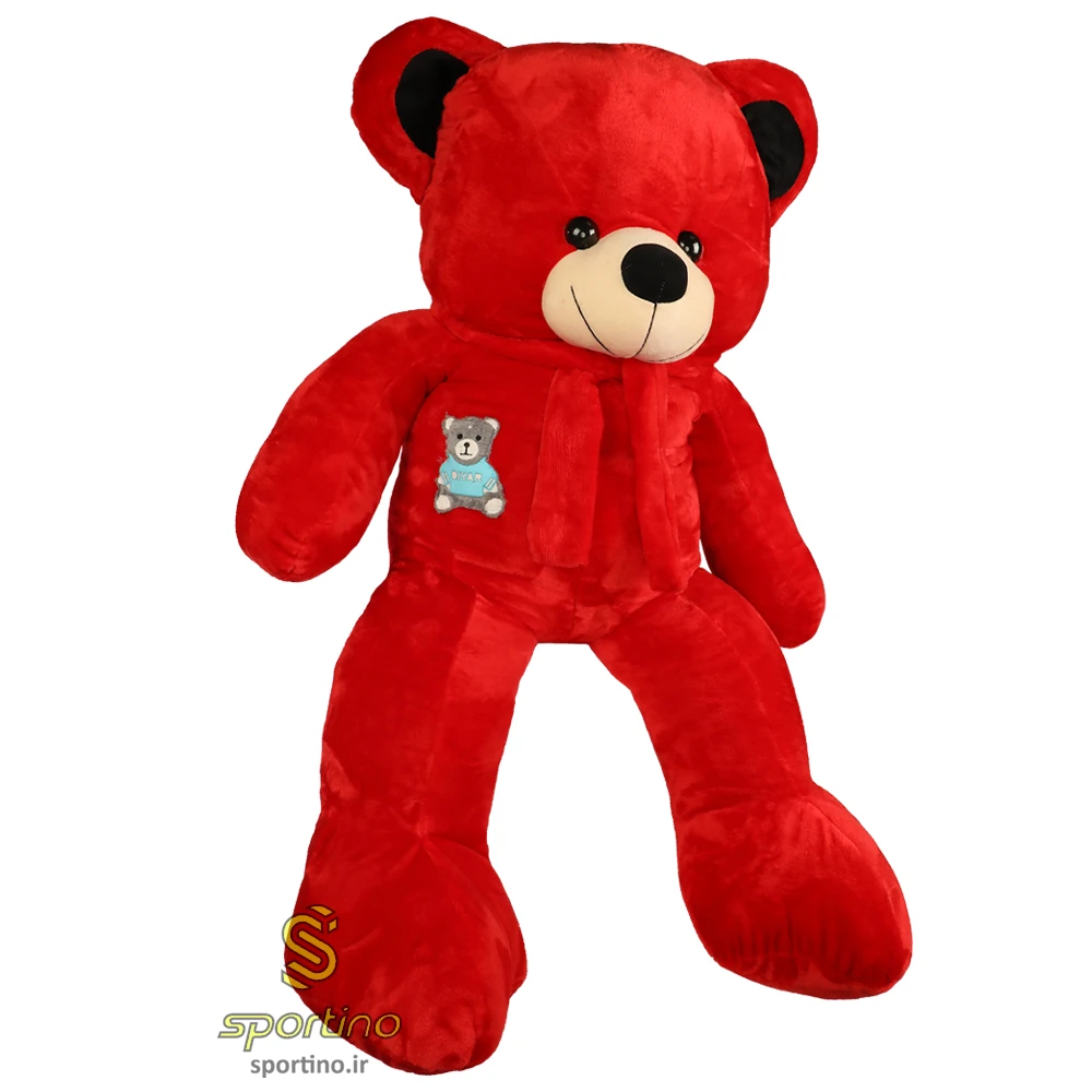 عروسک خرس ولنتاین 1.3 متری پولیشی