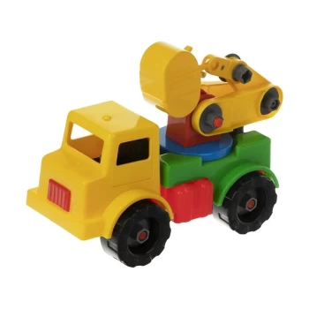 اسباب بازی ماشین مدل جرثقیل ساز و باز نیکو تویز