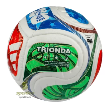 توپ فوتبال چرمی آدیداس مدل جام جهانی 2026 سایز 5