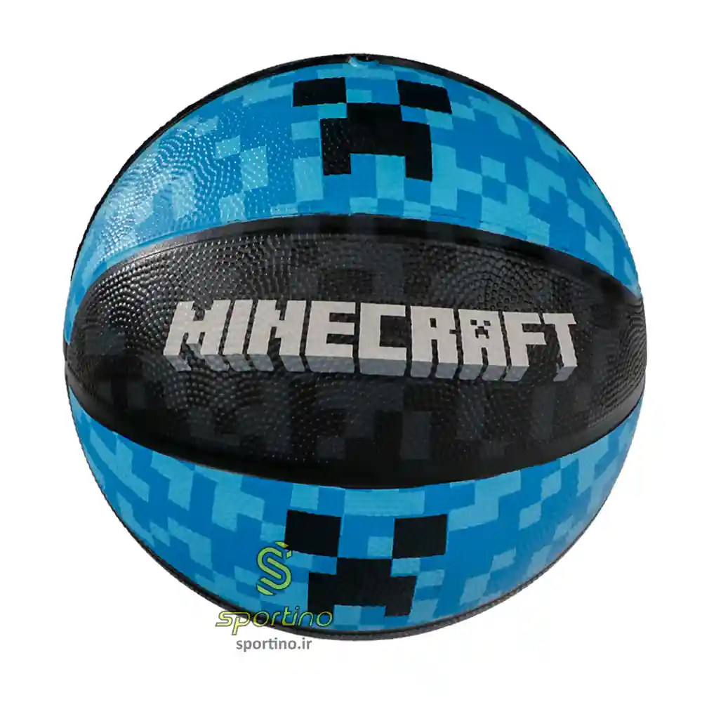 توپ بسکتبال لاستیکی سایز 5 ماینکرافت Minecraft