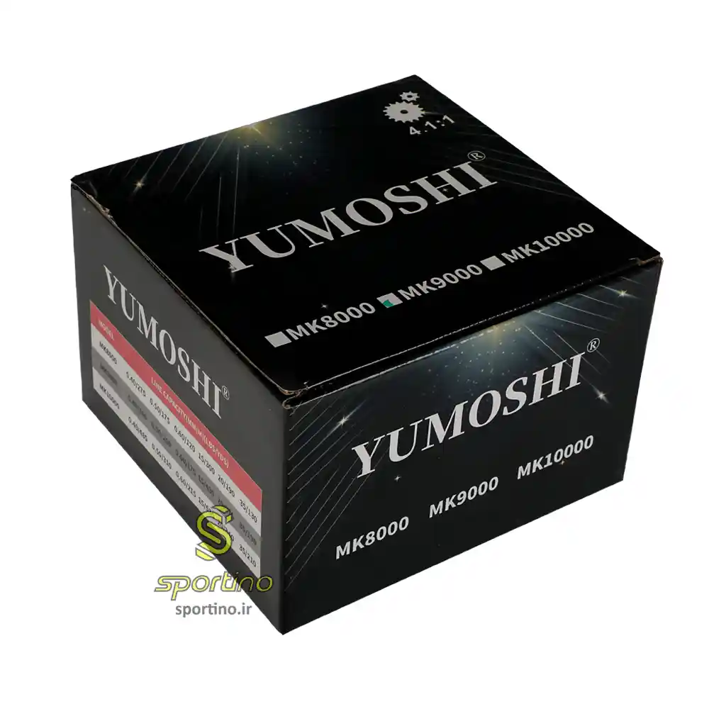 چرخ موتور ماهیگیری یوموشی J6 MK9000 YUMOSHI