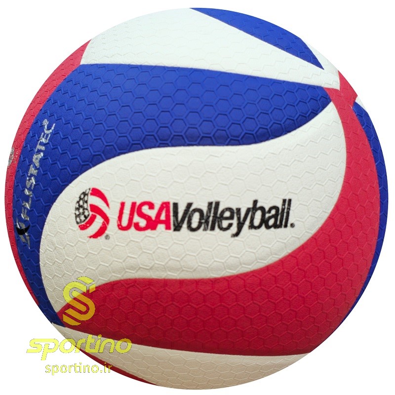 توپ والیبال مولتنMoltenطرح زنبوری مدل5000|آبی TP