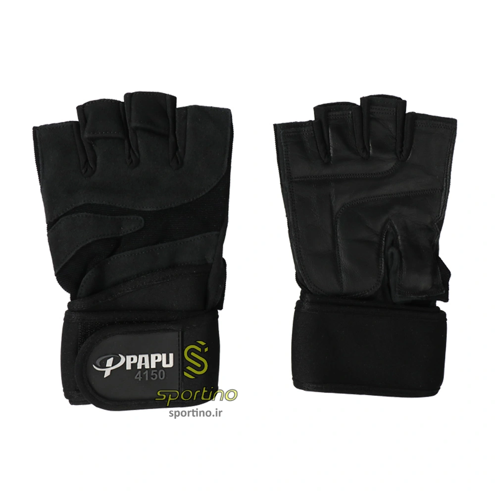 دستکش نیم انگشتی پاپو papu