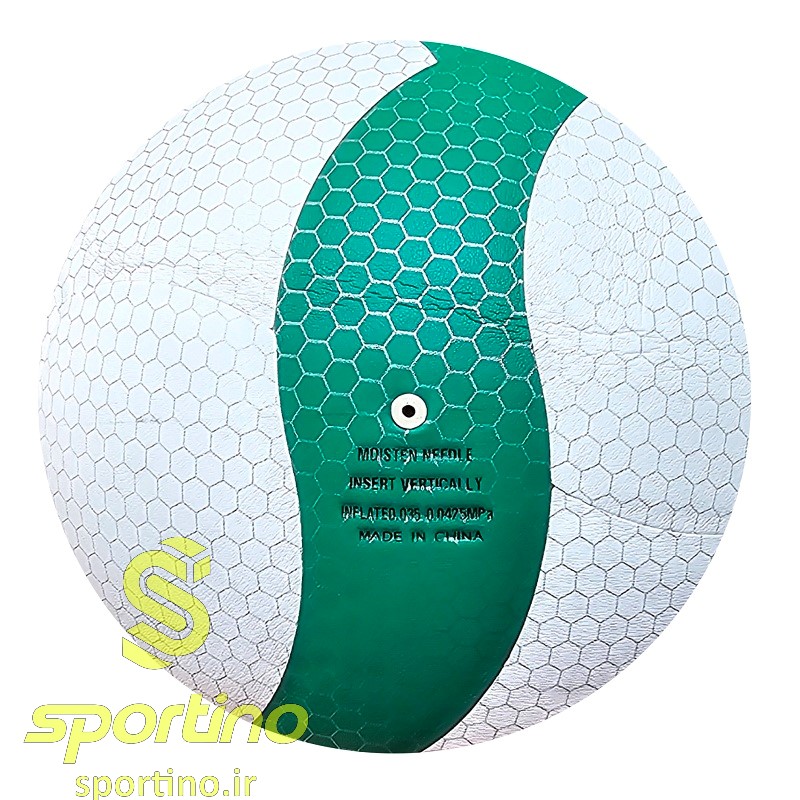 توپ والیبال گلد کاپ gold cup طرح زنبوری سایز 5|سفید TP