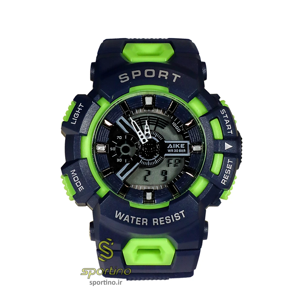 ساعت مچی دو زمانه aike با ضمانت یک ساله ak-6671