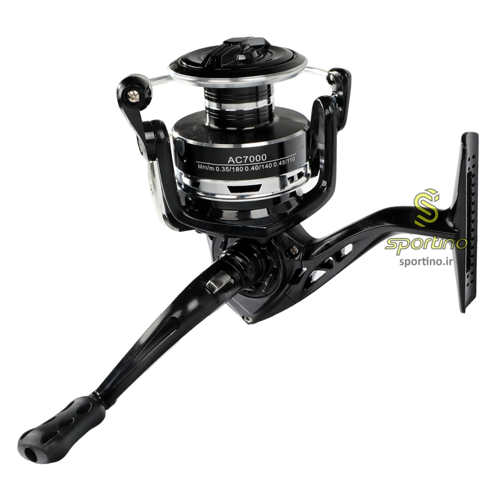 چرخ موتور ماهیگیری Spining Reel مدل AC7000 کد M6 | خرید چرخ ماهیگیری روان و مقاوم