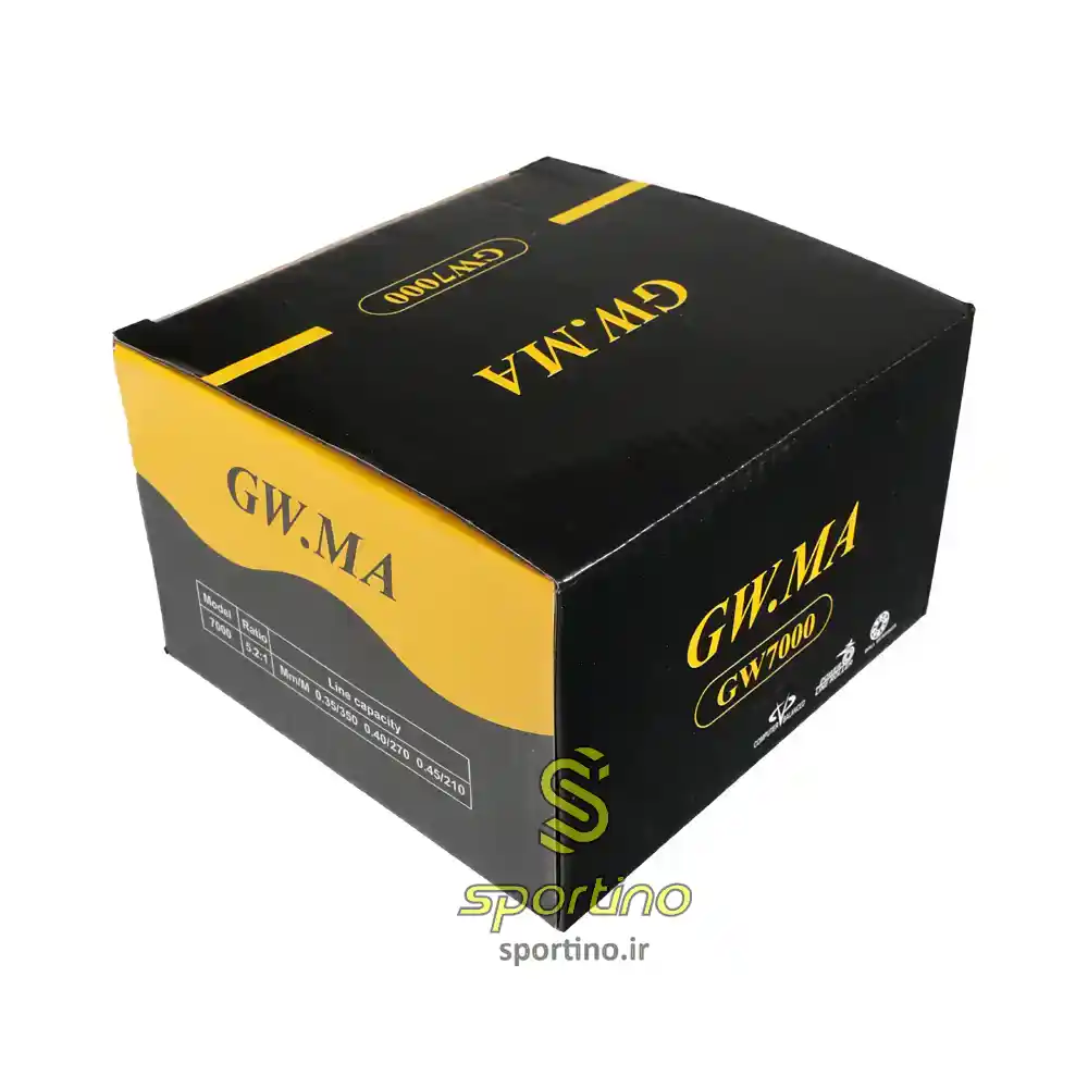 چرخ موتور گانگ وی GW7000 چوب ماهیگیری مدل H1