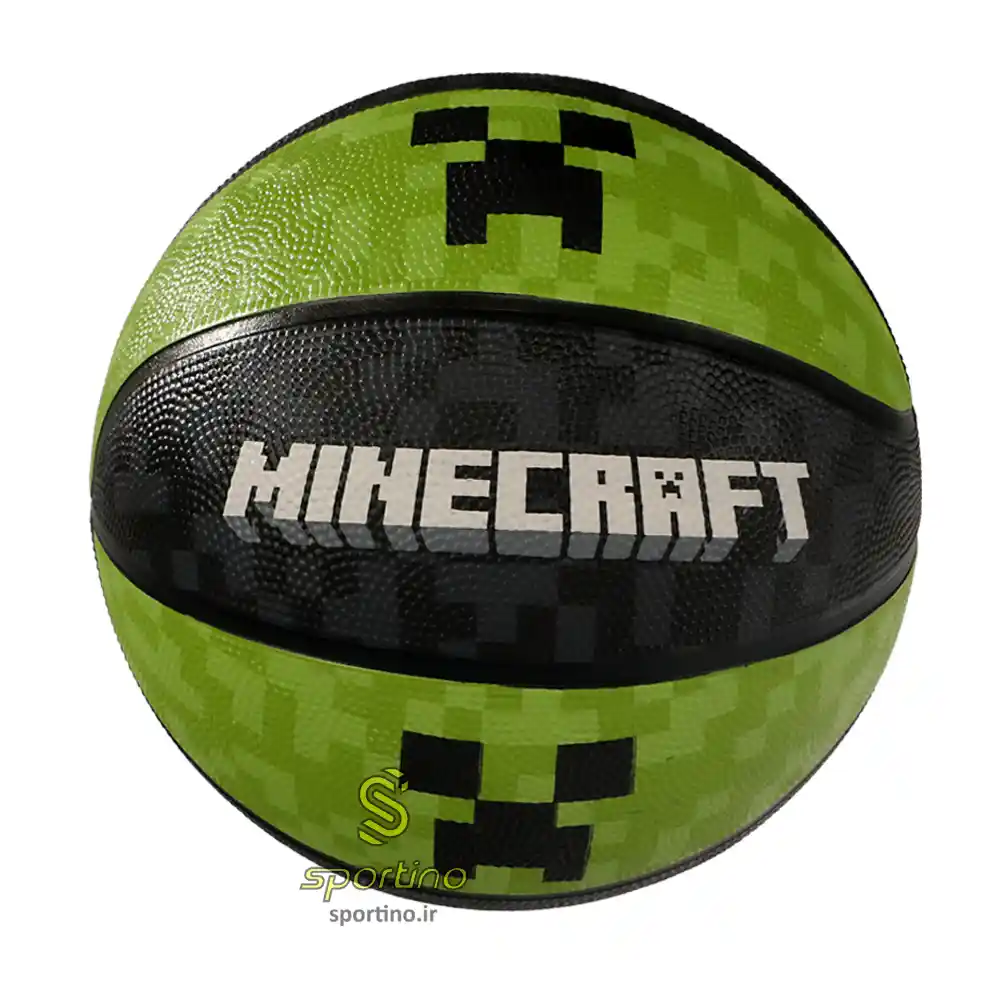 توپ بسکتبال لاستیکی سایز 5 ماینکرافت Minecraft