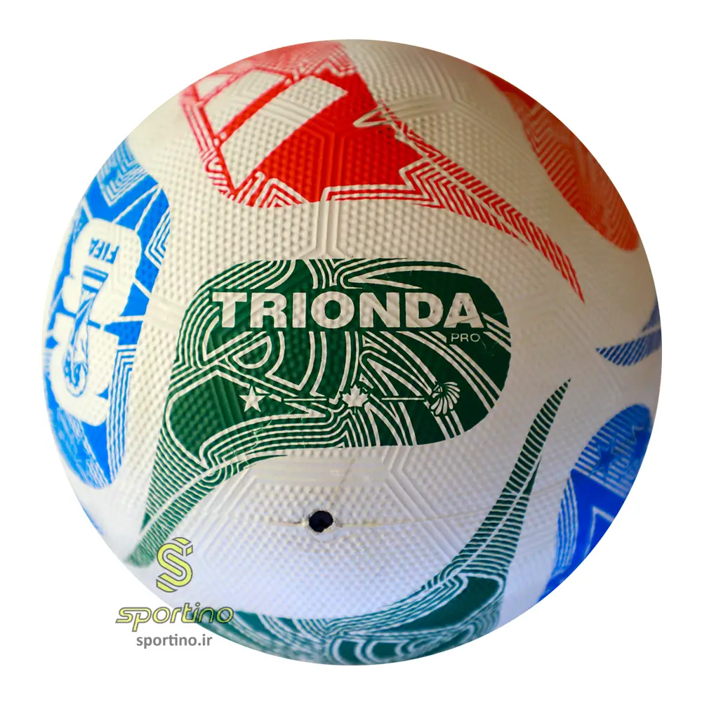 توپ فوتبال لاستیکی جام جهانی سایز 4 2026 trionda
