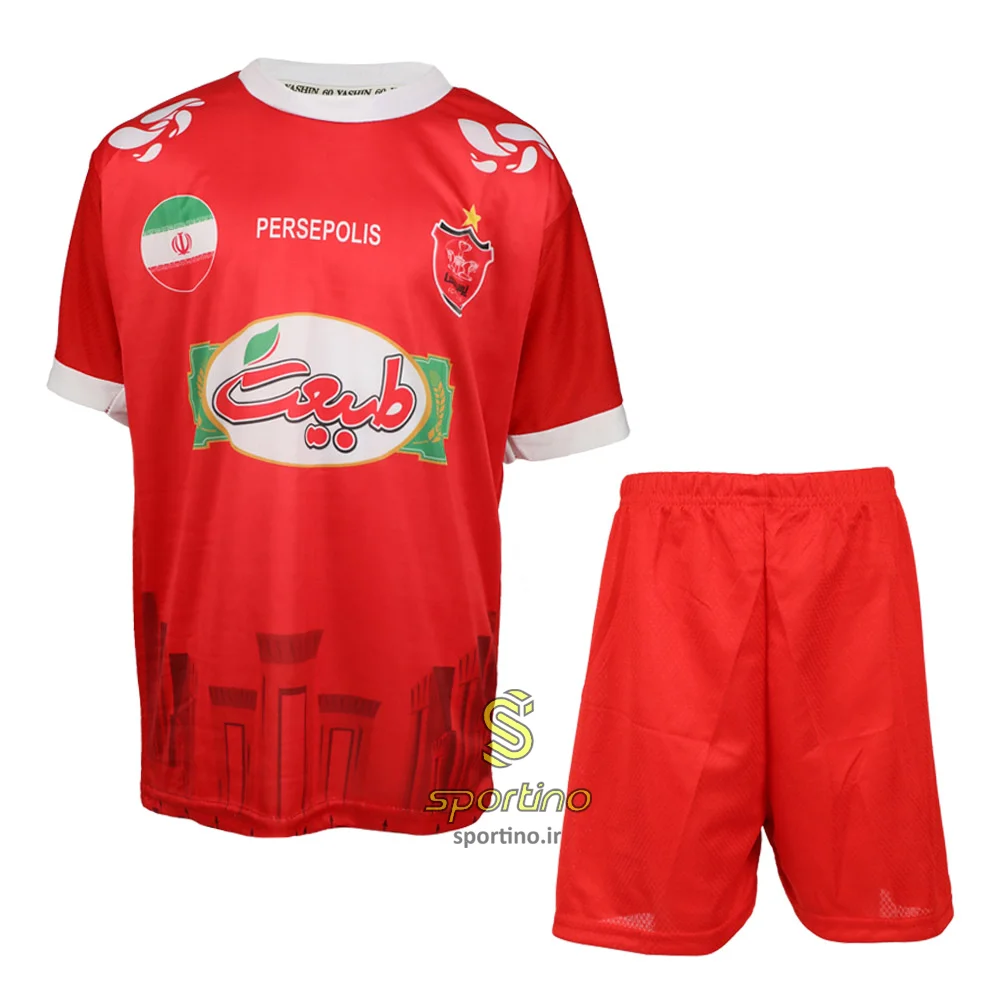 پیراهن شورت باشگاهی پرسپولیس طرح اوستون اورونوف