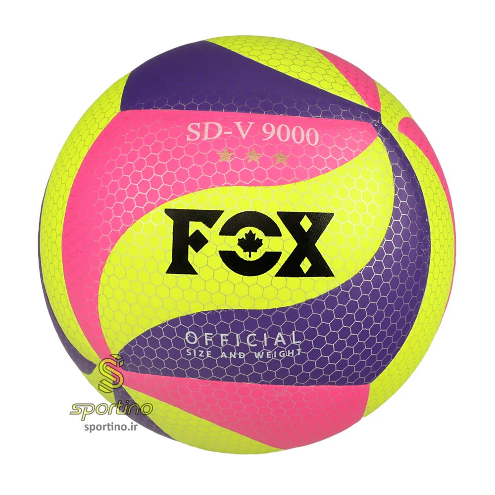 توپ والیبال چرمی 9000 بتا | توپ حرفه‌ای مسابقه‌ای و تمرینی