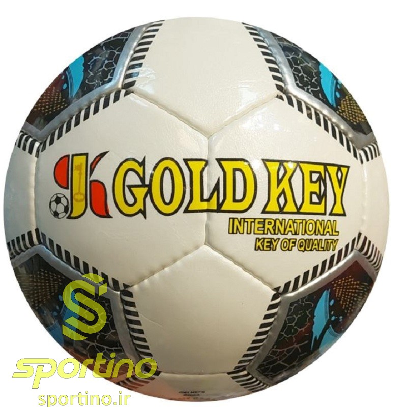 توپ فوتبال گلد کی Gold Key اورجینال سایز5 TP