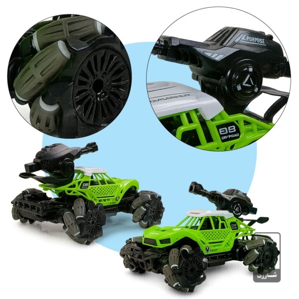 اسباب بازی کنترلی مدل ماشین طرح تیر پرتابی