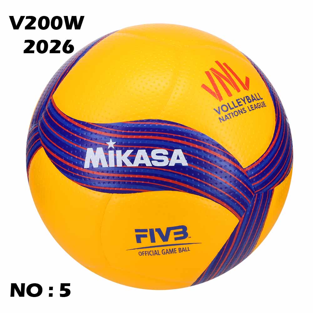 توپ والیبال چرمی v200w vnl سایز 5 2026
