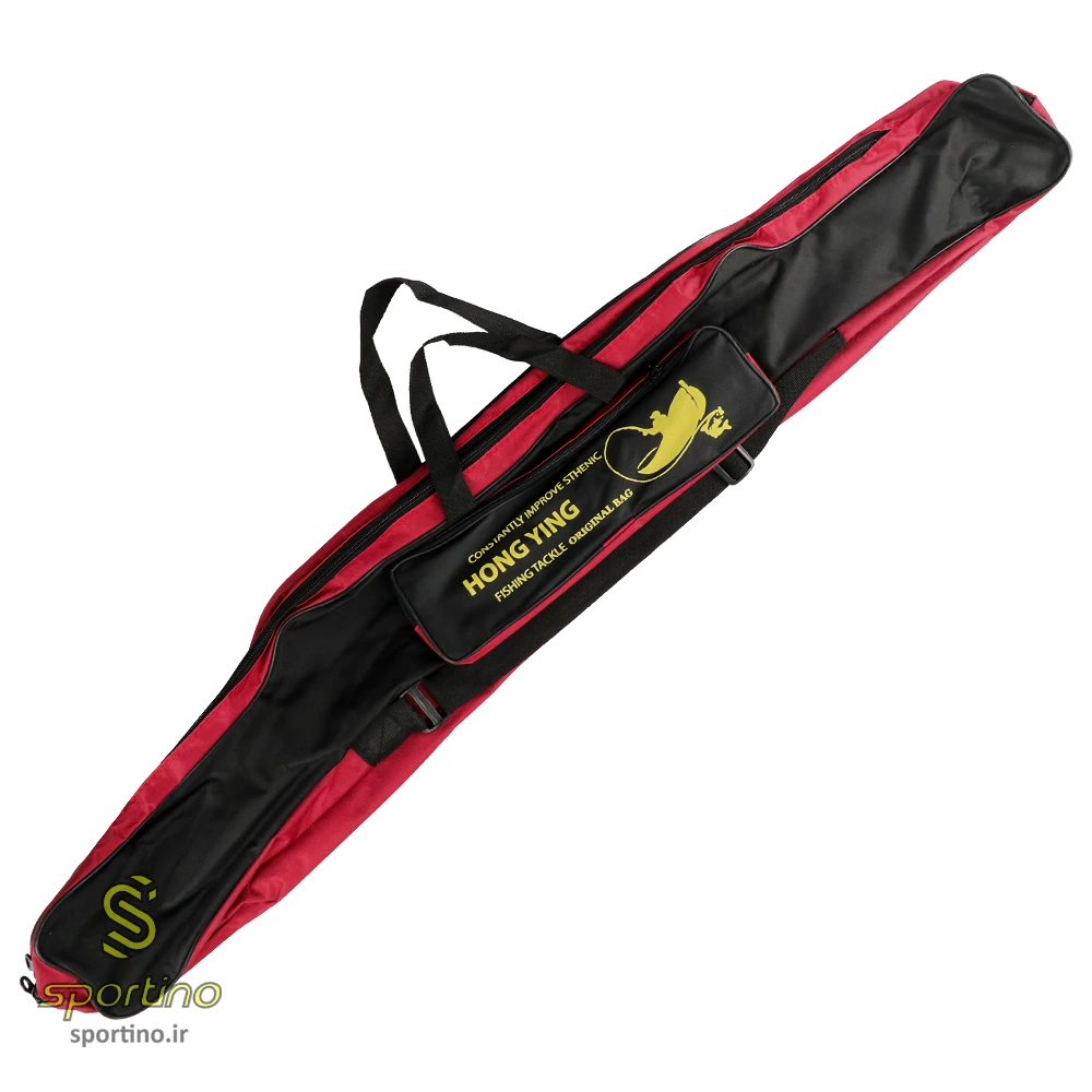 کیف ماهیگیری سه زیپ 120 سانتی دو مدل دارای بند کوله | خرید کیف ماهیگیری جادار