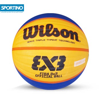توپ بسکتبال لاستیکی 3x3 ویلسون سایز 6