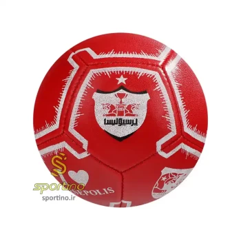 توپ فوتبال چرمی سایز 2 پرسپولیس بتا