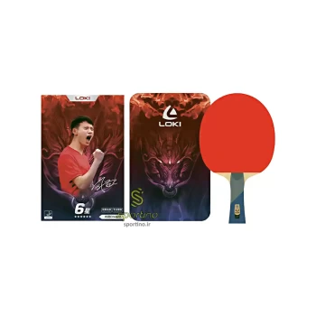 راکت پینگ پنگ لوکی 6 ستاره R602