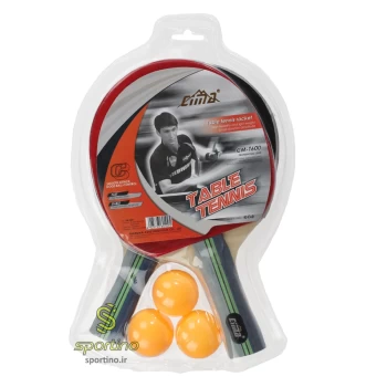 راکت پینگ پنگ سیما CIMA-T600 همراه سه توپ پینگ پنگ