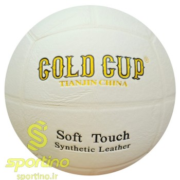 توپ والیبال گلد کاپ Gold Cup White سایز 5 TP